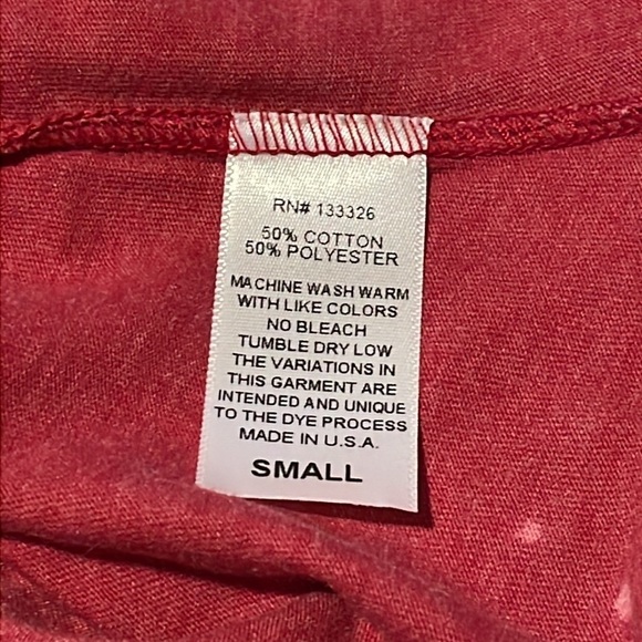 NWT Retro Brand Men’s Red New Jersey Devils Shirt Size S - Picture 7 of 8